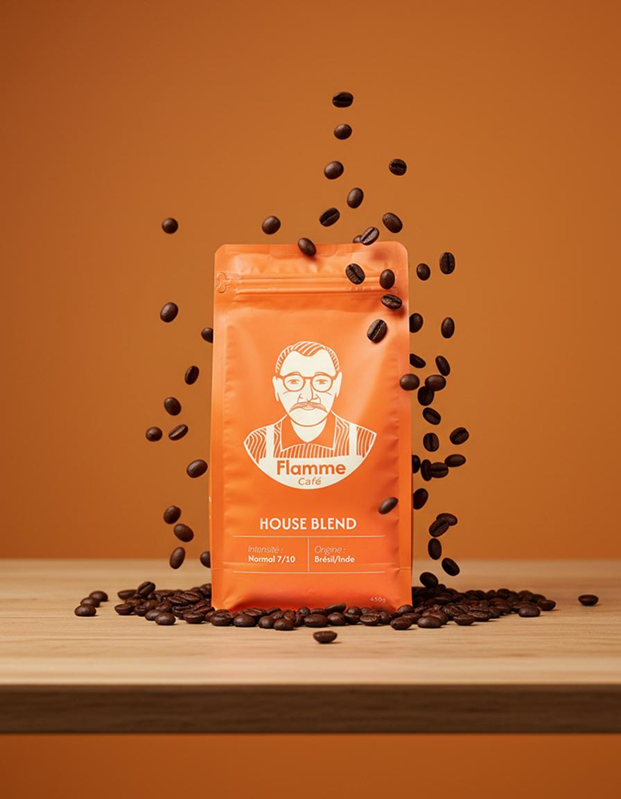 Branding Flamme Café