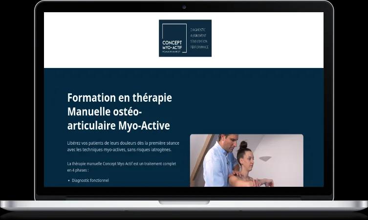 Site de formation en thérapie manuelle Myo-Active