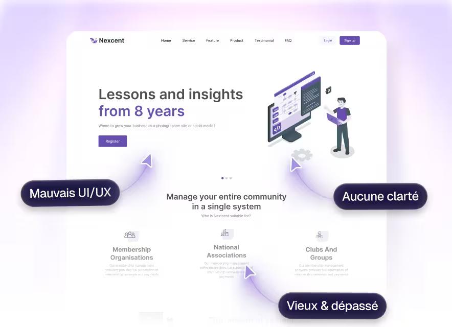 Site sans univers